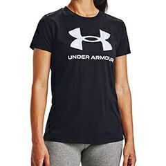 アンダーアーマー UAライブ スポーツスタイル グラフィック ショートスリーブTシャツ（レディース）半袖 1356305-001
