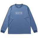 AN^[ AKTR LOGO L/S SPORTS TEE oXPbg{[ TVc 223-004005-BL