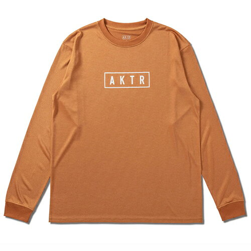 AN^[ AKTR LOGO L/S SPORTS TEE oXPbg{[ TVc 223-004005-OR