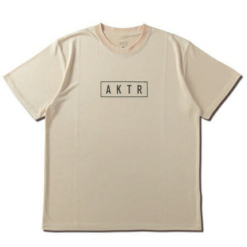 AN^[ AKTR SEASONAL AKTR LOGO SPORTS TEE ECRUijZbNXjTVc oXPbg{[ 124-012005-ECRU