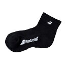 バボラ Babolat CLUB SHORT SOCKS テニス レディース ソックス BWS1830C-BK00