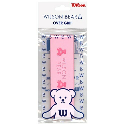 EB\ Wilson PRO OVER GRIP 1PK BEAR PINK ejX Obve[v WRZ4001BP