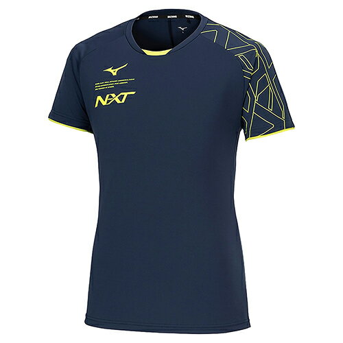 ミズノ MIZUNO N-xtプラシャツ(ハンソデ) 半袖 バレーボール ユニセックス V2MAB002-14