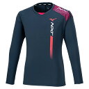 ミズノ MIZUNO N-XTプラクティスシャツ 長袖 バレーボール ユニセックス V2MAA511-14