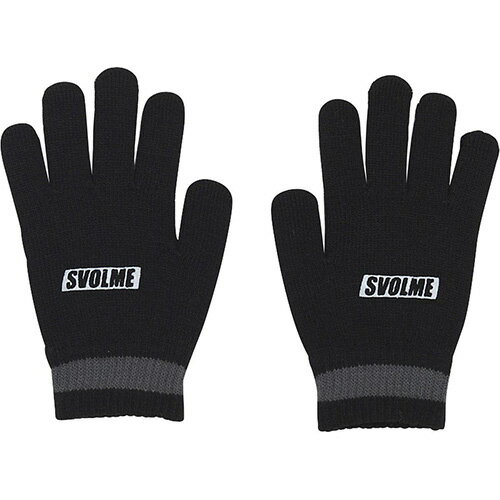 スボルメ SVOLME Jrニットグローブ 手袋 サッカー フットサル ジュニア 1223-02829-010