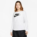 ナイキ NIKE エッセンシャル ロングスリーブ ロゴ Tシャツ 長袖 レディース FJ0442-100