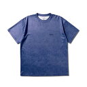 アクター AKTR MOCK GARMENT DYED LOOSE FIT SPORTS TEE Tシャツ 半袖 バスケットボール ユニセックス 224-001005-BL