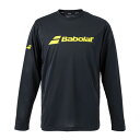 バボラ Babolat CLUB LONG SLEEVE SHIRT ロングスリーブシャツ 長袖 テニス メンズ BUP4510C-BK00