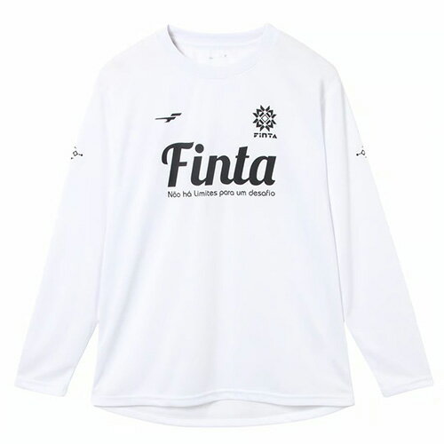 フィンタ FINTA L/SプラクティスTシャツ 長袖 サッカー フットサル メンズ FT8818-0100