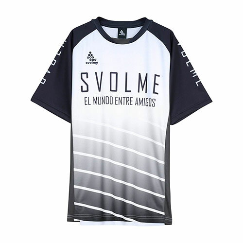 スボルメ SVOLME グラデストライプTRトップ24SDG プラクティスTシャツ 半袖 サッカー フットサル メンズ 1243-30200-000