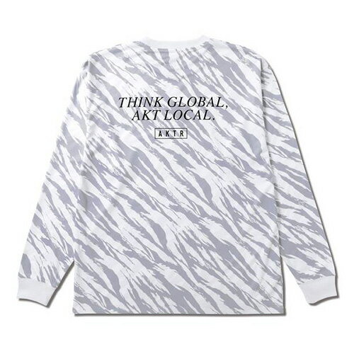 アクター AKTR BEAST CAMO A.L LOOSE L/S SP TEE Tシャツ 長袖 バスケットボール ユニセックス 224-016005-WH 2