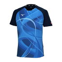 ミズノ MIZUNO ゲームシャツ 半袖 ユニセックス 卓球 82JAB501-22
