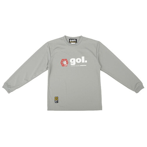 【 SALE 】ゴル gol. 長袖ドライシャツ(PELUSA) Tシャツ 長袖 サッカー フットサル メンズ G491-971-003