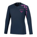 ミズノ MIZUNO N-XTプラクティスシャツ 長袖 バレーボール ユニセックス V2MAB511-14