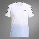 アディダス adidas オウン ザ ラン クライマクール カラーブロック 半袖 Tシャツ ランニング レディ-ス JC9889