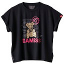 ダミス DA MISS ベアメタルプリントTシャツ 半袖 フィットネス ウィメンズ 1434-1423-BLK(4)