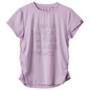 ダミス DA MISS サイドシャーリングロゴラメTシャツ 半袖 フィットネス ウィメンズ 1534-1427-PNK(4)