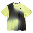 ルコック le coq sportif グラデーションゲームシャツ テニス 半袖 メンズ LN5SHT51M-LM00
