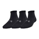 アンダーアーマー UA エッセンシャル クオーター ソックス (3足セット) ジュニア 1382952-001(4)