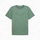 プーマ PUMA トレーニング TAD エッセンシャル ヘザー キャット 半袖 Tシャツ メンズ 527343-30(4)