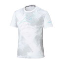 ミズノ MIZUNO プラクティスシャツ Tシャツ 半袖 テニス ユニセックス 62JAC041-01