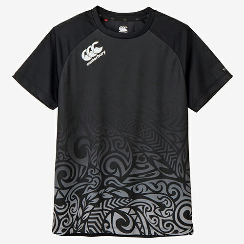 カンタベリー CANTERBURY トレーニングティー ラグビー 半袖 Tシャツ メンズ/ビッグサイズ RG325004B-19