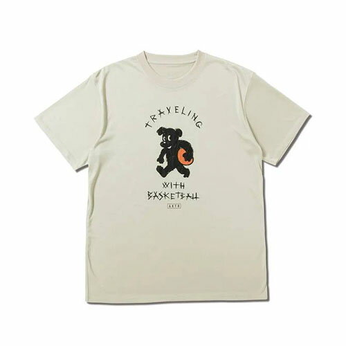 アクター AKTR NICK THE SHADE SPORTS TEE Tシャツ 半袖 バスケットボール ユニセックス 125-012005-ECRU アクター AKTR NICK THE SHADE SPORTS TEE Tシャツ 半袖 バスケットボール ユニセックス 125-012005-ECRU