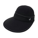 【GW特別価格 5月6日 15時59分まで】ルコック le coq sportif 2WAYバイザー レディース ウィメンズ LT5SCP50L-BKGY