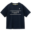 ルコック le coq sportif ショートスリープシャツ Tシャツ テニス 半袖 メンズ LT5SHT07M-NV00