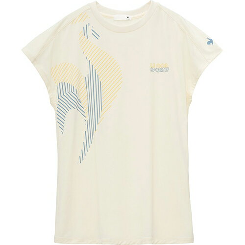 ルコック le coq sportif 接触冷感フレンチスリーブシャツ トレーニング/ジム・カジュアル 半袖 ウィメンズ LT5SHT09L-WH01