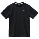 ルコック le coq sportif エコペットショートスリーブシャツ Tシャツ テニス 半袖メンズ LT5SHTZ1M-BK00