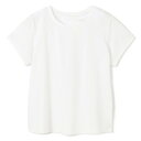 チャコット・バランス Chacott BALANCE EasyCare+ Tシャツ 半袖 ヨガ ウィメンズ 256210-9500-55-000