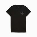 プーマ PUMA ESS スクリプト 半袖 Tシャツ ウィメンズ 687619-01(4)