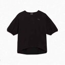 プーマ PUMA サマー レイヤード 半袖 Tシャツ ウィメンズ 687085-01