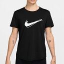 ナイキ NIKE Dri-FIT ワン スウッシュ Tシャツ 半袖 ランニング ウィメンズ HJ2205-010