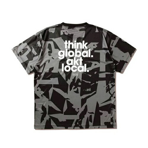アクター AKTR CUT-UP CAMO AKT LOCAL LOOSE FIT SP TEE 半袖 Tシャツ ユニセックス バスケットボール ..