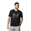 アンダーアーマー UA テック カモ ビッグロゴ ショートスリーブ Tシャツ 半袖 メンズ 1384797-001(4)