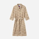 エーグル AIGLE リバティプリント ロングシャツドレス 長袖 ウィメンズ アウトドア ZEFBN48-003(4)