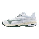 ミズノ MIZUNO 【クレー/砂入り人工芝コート】ウエーブエクシード 6 SW OC テニスシューズ ユニセックス 61GB2514-35