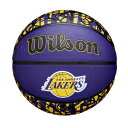 ウィルソン Wilson NBA TEAM GRAFFITI【ロサンゼルス・レイカーズ】ラバー 7号 バスケットボール WZ4024514XB7