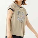 ダミス DA MISS テンセルリンガーTシャツ 半袖 フィットネス ウィメンズ 1534-1438-BEG
