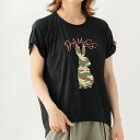 ダミス DA MISS バルーンシルエットラビットTシャツ 半袖 フィットネス ウィメンズ 1534-1439-BLK