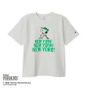 チャンピオン Champion リバースウィーブ ショート スリーブ Tシャツ 半袖 スヌーピー ユニセックス C3-B352-810(4)