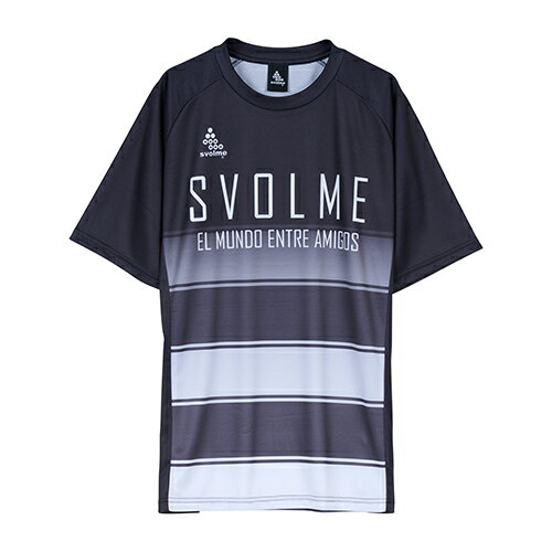スボルメ SVOLME ボーダーFBTRトップ25SDG サッカー・フットサル プラクティスシャツ/トレーニングウェア 1251-36700-010