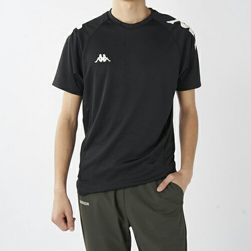 カッパ KAPPA メンズ オミニ プラクティス半袖T サッカー・フットサル プラクティス/トレーニングウェア 215207-BK