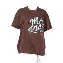 マーブル Marble ドロストBigT Tシャツ 半袖 フィットネス ユニセックス U2508-101-BRW
