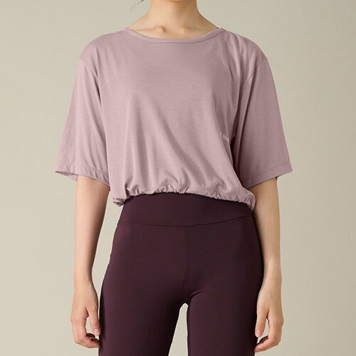 リアルストーン Real Stone ハーフスリーブトップ 半袖 ヨガ ウィメンズ RS-C543T-LV