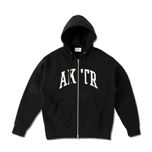 【 ポイント10倍★11/30まで!! 】アクター AKTR COLLEGE LOGO SWEAT ZIP HOODIE パーカー トレーナー 長..