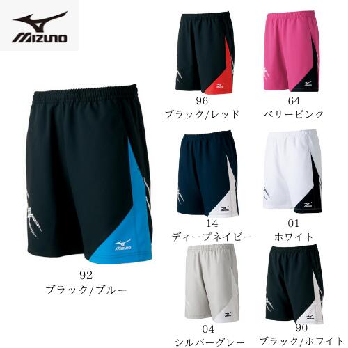 【送料無料　メール便発送】　ミズノ　mizuno ハーフパンツ　ゲームパンツ　テニス　ソフトテニス　バドミントン　ラケットスポーツ 　ジュニア　メンズ　レディース　男女兼用　日本バドミントン協会検定合格品　62JB6001