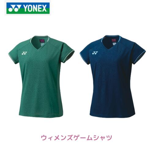 【メール便発送】ヨネックス YONEX ウィメンズ ゲームシャツ テニスウェア レディース ラケットスポーツ　バドミントン　テニス　日本バドミントン協会審査合格品　 20625 1